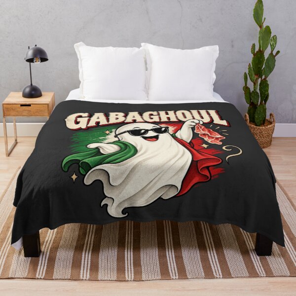 Item preview, Gabaghoul Italian Ghost Retro Halloween Sunglasses Food Humor designed and sold by AmiGraph.