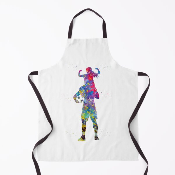 Item preview, Soccer Dad and Daughter Watercolor Art designed and sold by Liededrom..