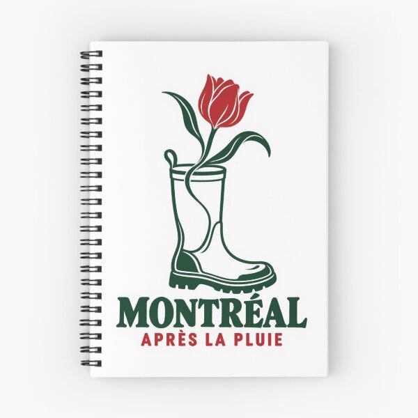 Item preview, Montreal Apres la Pluie Tulip in a Rain Boot designed and sold by Fenay Designs.