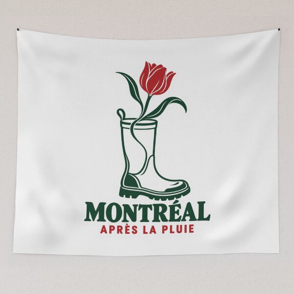 Item preview, Montreal Apres la Pluie Tulip in a Rain Boot designed and sold by Fenay Designs.