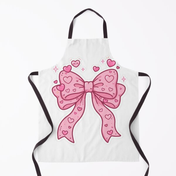 Item preview, Cute Pink Coquette Bow With Hearts Kawaii Girly Aesthetic designed and sold by GenZPopStudio.