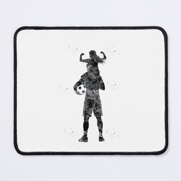 Item preview, Soccer Dad and Daughter Watercolor Art designed and sold by Liededrom..
