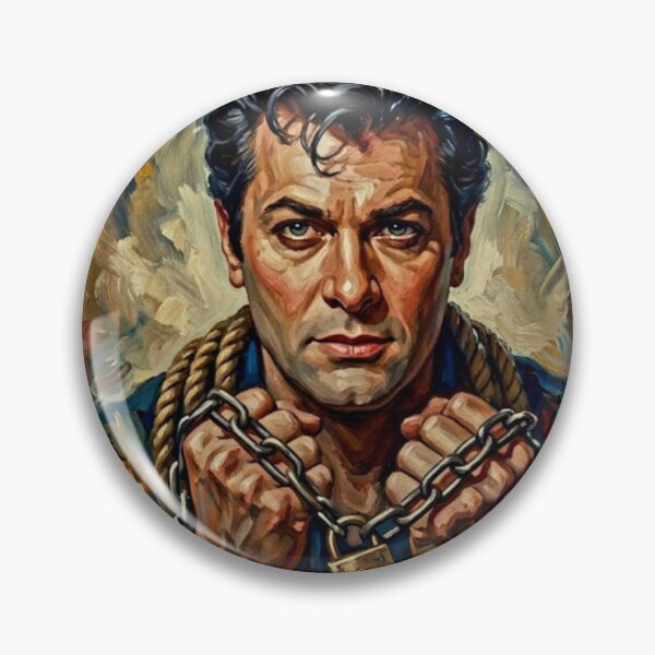 Item preview, Houdini Stage Magic Drama Fine Art Tribute designed and sold by Art's Diner.