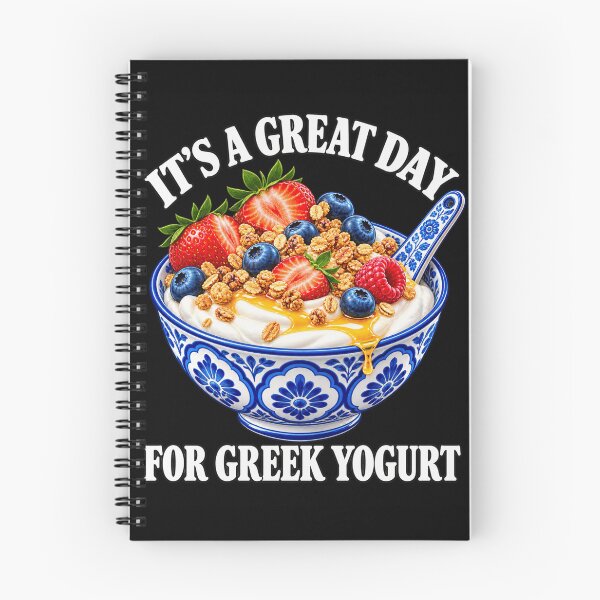 Item preview, It's a Great Day for Greek Yogurt designed and sold by ROUX-ART.