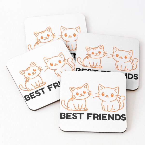 Item preview, Best Friends - Cute Cats Design designed and sold by walbayzon.