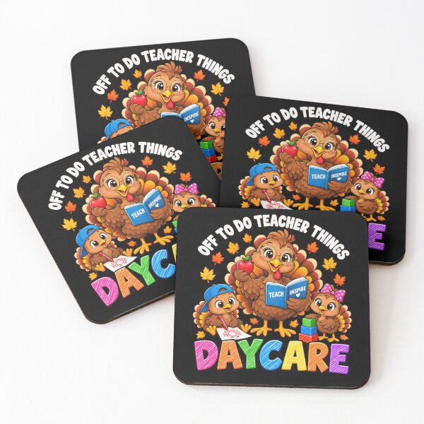 Item preview, Off to Do Teacher Things Daycare designed and sold by ROUX-ART.
