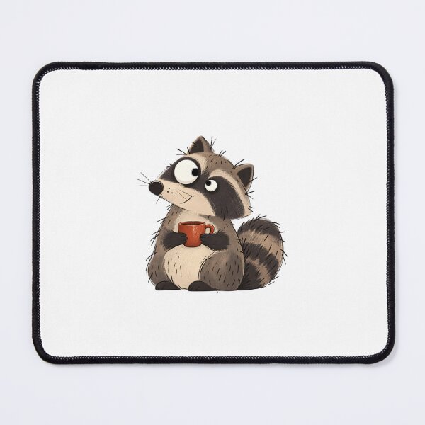 Item preview, Raccoon Dog with a Tea Cup designed and sold by The-Art-of-D.