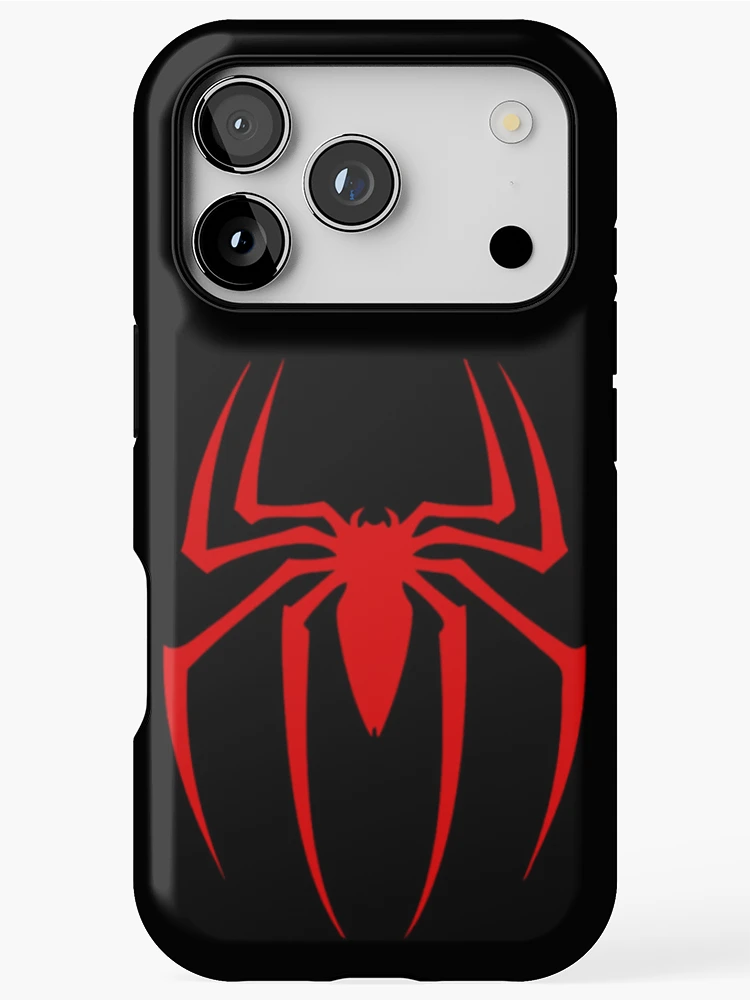 Thumbnail 1 of 4, iPhone Case, Spiderman logo designed and sold by Mad Apparel.