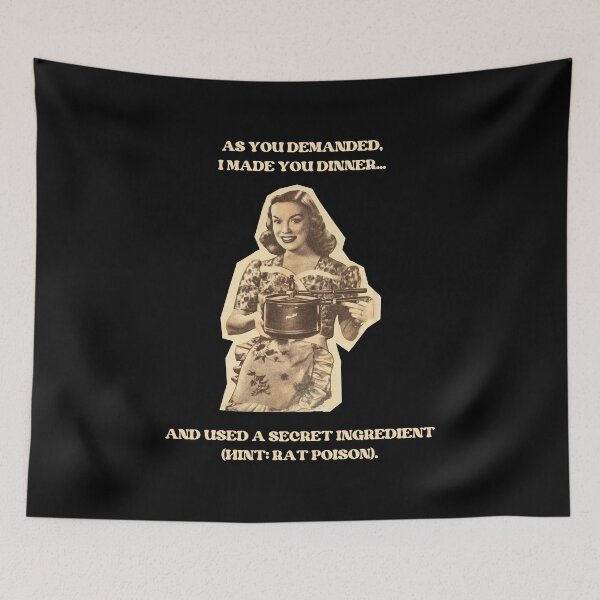 Item preview, I made you dinner. It has a secret ingredient (Hint: Rat Poison) designed and sold by LoveWhatYouDo.