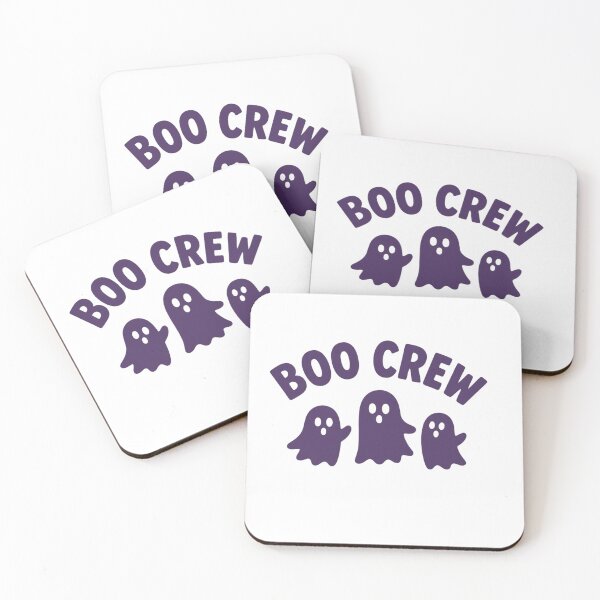 Item preview, Boo Crew Cute Ghost Halloween Shirt designed and sold by SinghMerchUniverse.