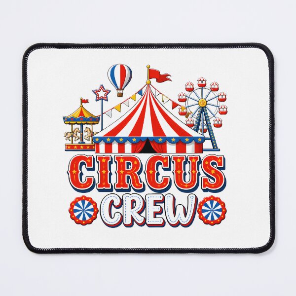 Item preview, Circus Crew Vintage Carnival Tent Ferris Wheel designed and sold by MLETEM-P.