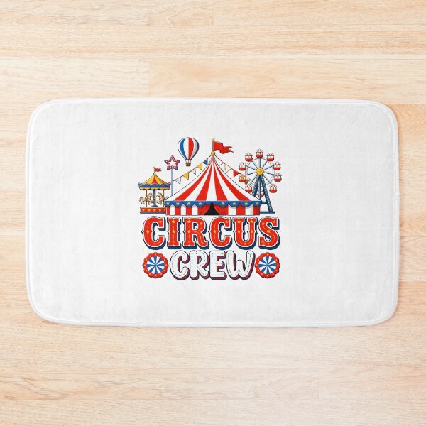 Item preview, Circus Crew Vintage Carnival Tent Ferris Wheel designed and sold by MLETEM-P.