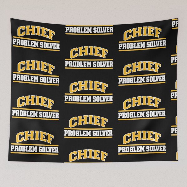 Item preview, Chief Problem Solver Work Job Title Shirt designed and sold by StudioBilly3000.