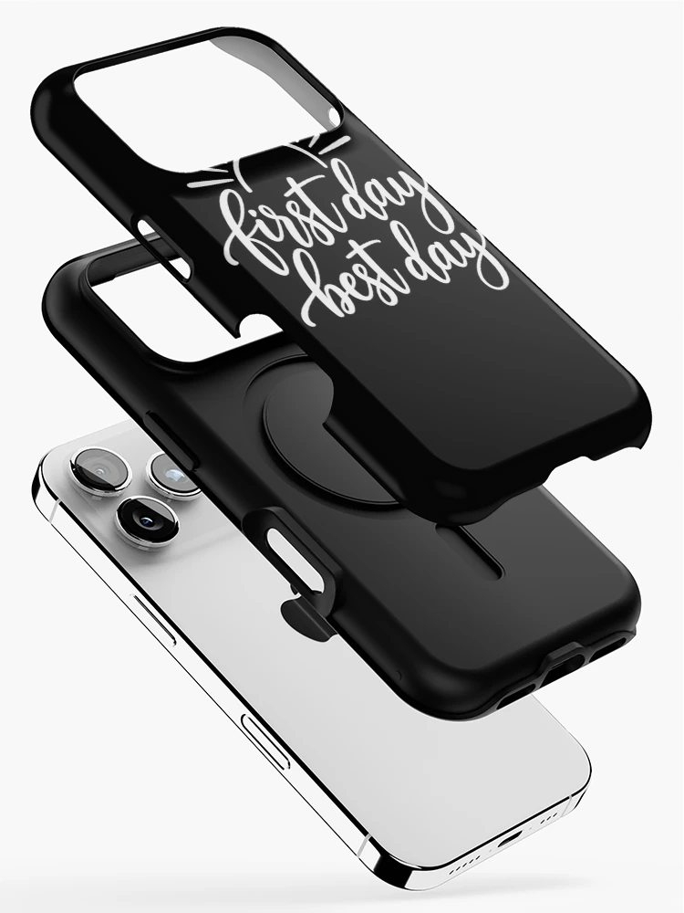 Thumbnail 2 of 4, iPhone Case, First Day Hand Lettering designed and sold by ROUX-ART.