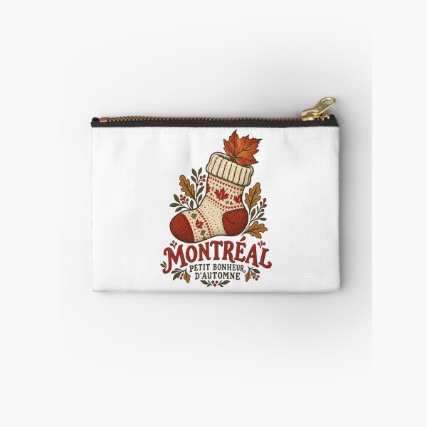 Item preview, Montreal Cozy Maple Sock Autumn Wishes designed and sold by Fenay Designs.