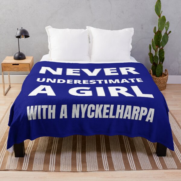 Item preview, Never underestimate a girl a Nyckelharpa designed and sold by fev-rocks.