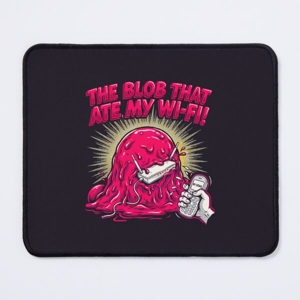 Item preview, The Blob That Ate My Wi-Fi Tech Monster Parody designed and sold by Enea Kelo.