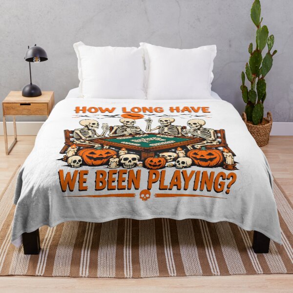 Item preview, Skeleton Halloween Board Game Play Time designed and sold by empiric-designs.