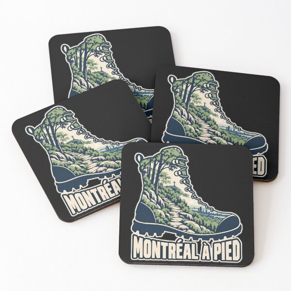 Item preview, Montreal on Foot Forest Trail Hiking Boot designed and sold by Fenay Designs.