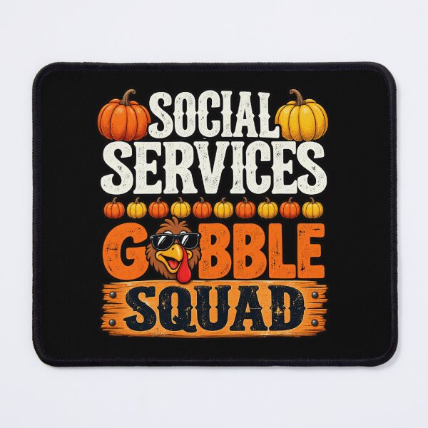 Item preview, Thanksgiving Gobble Squad designed and sold by ROUX-ART.