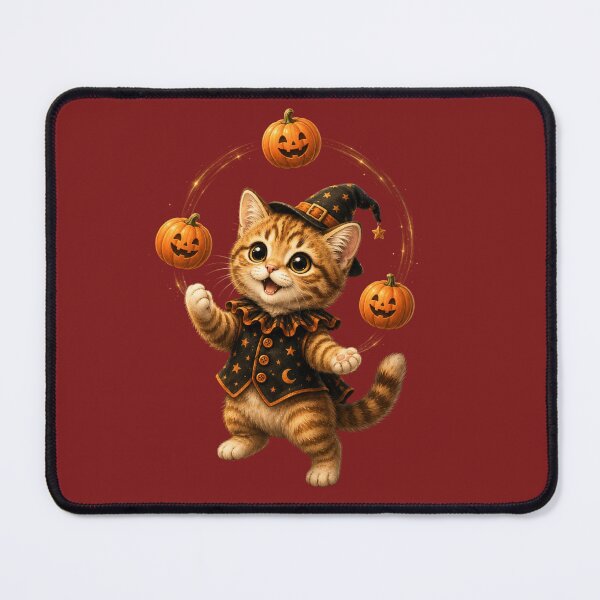 Item preview, kitten dressed as a clown juggling designed and sold by PasoaPaso2025.