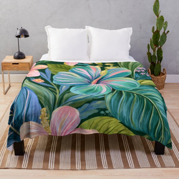 Item preview, Green floral hibiscus so untouched designed and sold by scicilysimonee.