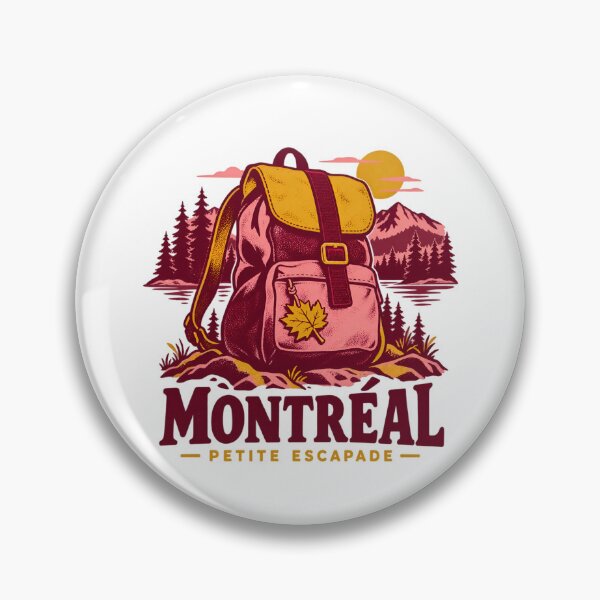 Item preview, Montreal Petite Escapade Sunset Backpack designed and sold by Fenay Designs.