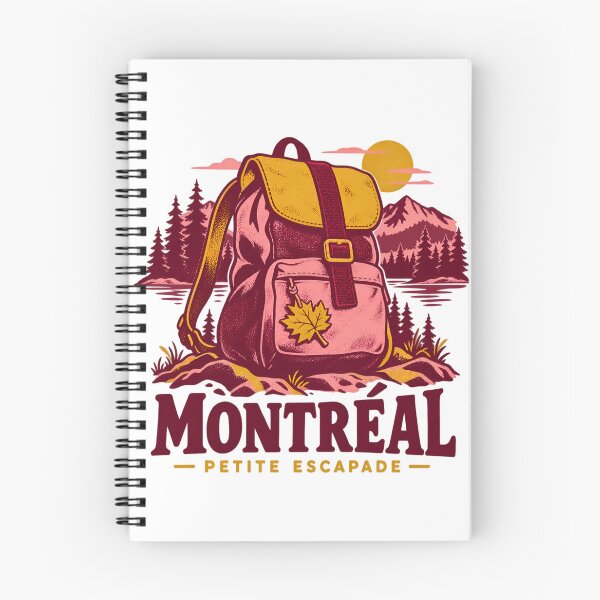 Item preview, Montreal Petite Escapade Sunset Backpack designed and sold by Fenay Designs.