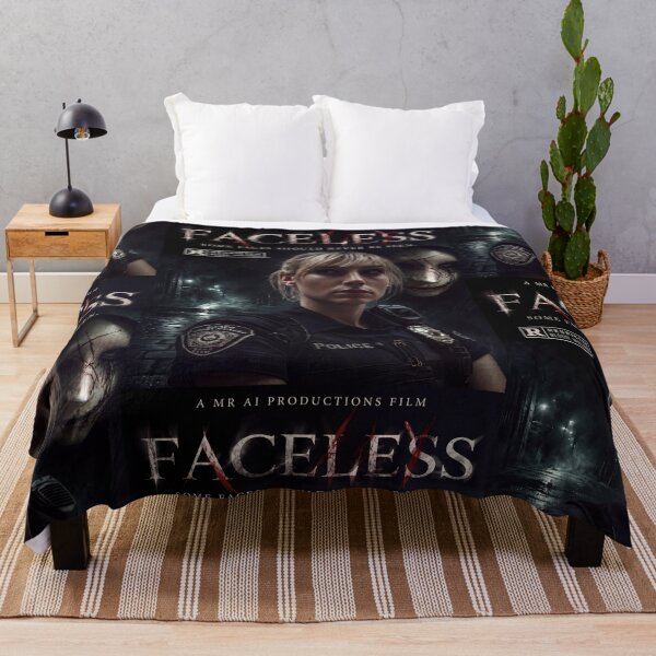 Item preview, Faceless Horror Thriller Film Poster designed and sold by Mr Ai Shop.