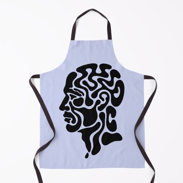 Item preview, Human Head Profile with Labyrinth Brain Maze designed and sold by Mike Kiev art.
