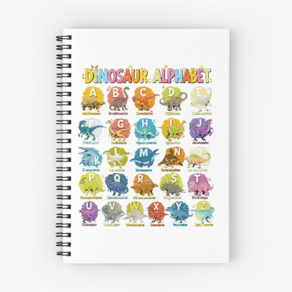 Item preview, Dinosaur Alphabet ABC Learn Dino Fun Gift designed and sold by empiric-designs.
