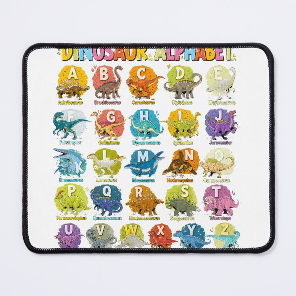 Item preview, Dinosaur Alphabet ABC Learn Dino Fun Gift designed and sold by empiric-designs.