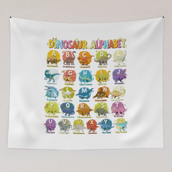 Item preview, Dinosaur Alphabet ABC Learn Dino Fun Gift designed and sold by empiric-designs.