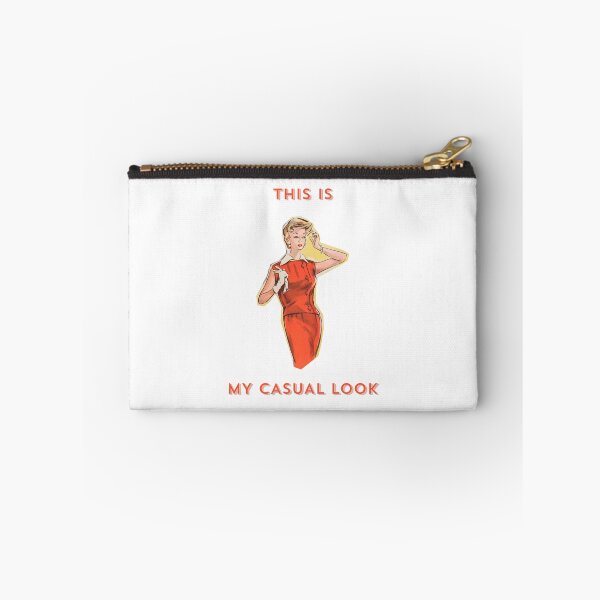 Item preview, This is my casual look!  (Vintage Fashion Humor) designed and sold by LoveWhatYouDo.