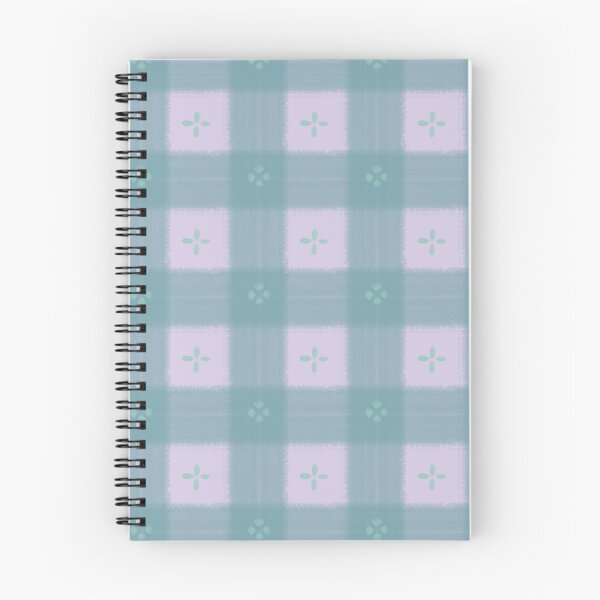 Item preview, Cottagecore Gingham Floral Plaid Pattern designed and sold by LeelaLab.