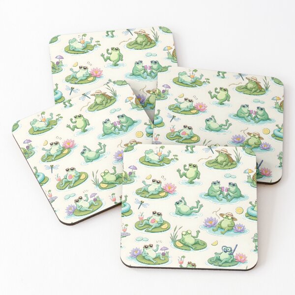 Item preview, Cute Summer Frog Life designed and sold by Sybille-Yates.