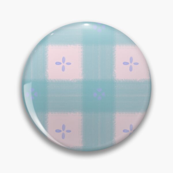 Item preview, Cottagecore Gingham Floral Plaid Pattern designed and sold by LeelaLab.