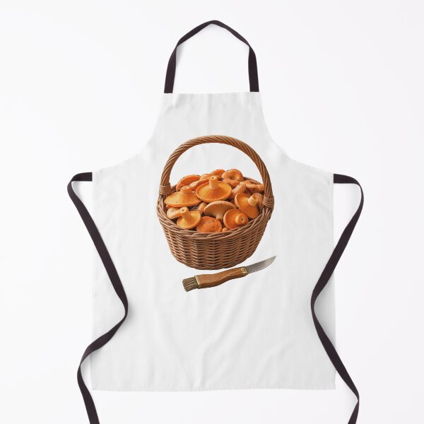 Item preview, Orange Mushroom Basket Art designed and sold by wildlifethings.