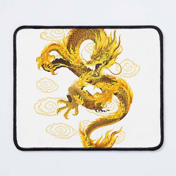 Item preview, Golden Dragon Oriental Art designed and sold by empiric-designs.