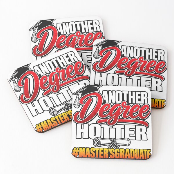Item preview, Another Degree Hotter Master's Graduate designed and sold by ROUX-ART.