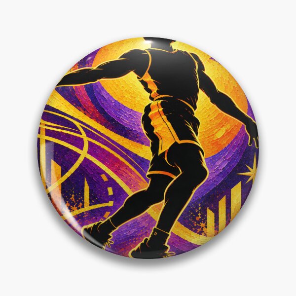 Item preview, Basketball Player Shooting at the Hoop Silhouette designed and sold by EduNewton.