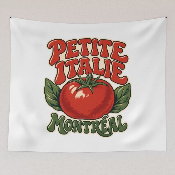 Item preview, Montreal Petite Italie Juicy Tomato designed and sold by Fenay Designs.