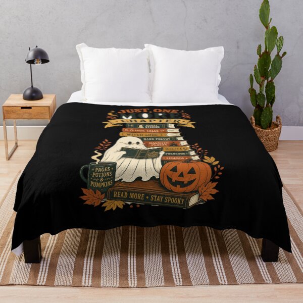Item preview, Just One More Chapter Spooky Ghost Reader designed and sold by BearLoveDesign.