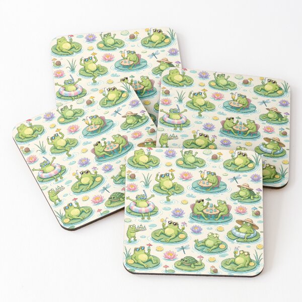 Item preview, Cute Summer Frog Life designed and sold by Sybille-Yates.