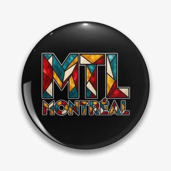 Artikelvorschau, Montreal MTL Buntglas-Buchstabenmosaik entworfen und verkauft von Fenay Designs.