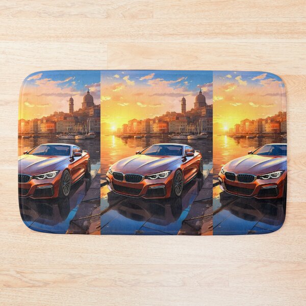 Item preview, Red Performance Coupe at Sunset Harbor designed and sold by RevUpDesign.