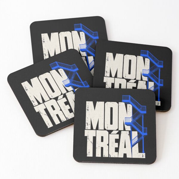 Item preview, Montreal Blue Staircase Block Letters designed and sold by Fenay Designs.
