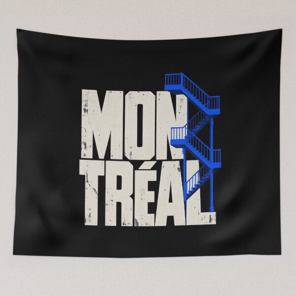 Item preview, Montreal Blue Staircase Block Letters designed and sold by Fenay Designs.