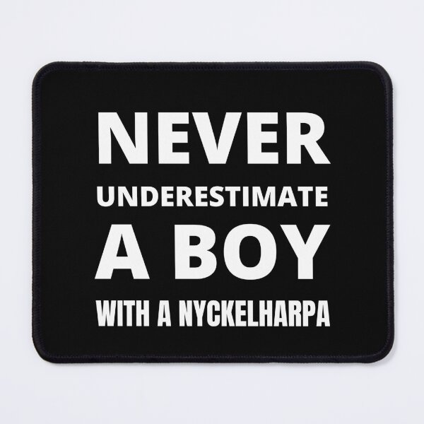 Item preview, Never underestimate a boy a Nyckelharpa designed and sold by fev-rocks.
