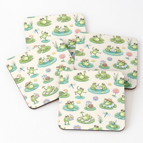 Item preview, Cute Summer Frog Life designed and sold by Sybille-Yates.